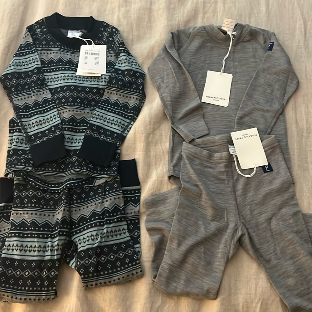 NWT-Polarn O. Pyret Wool long johns